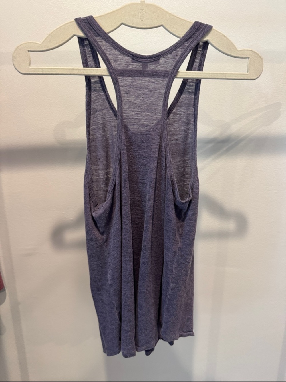 Henley Racerback Tank - Picture 2 of 3